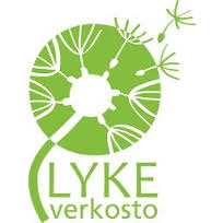Suomen Luonto- ja ympäristökoulujen verkoston logo.